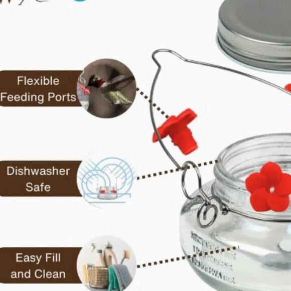 Hummingbird Feeder - Picture 2 of 3